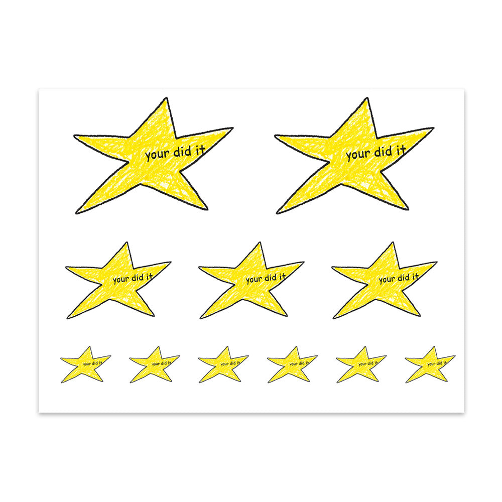 Your Did It Star Meme Sticker Bulk 220pcs