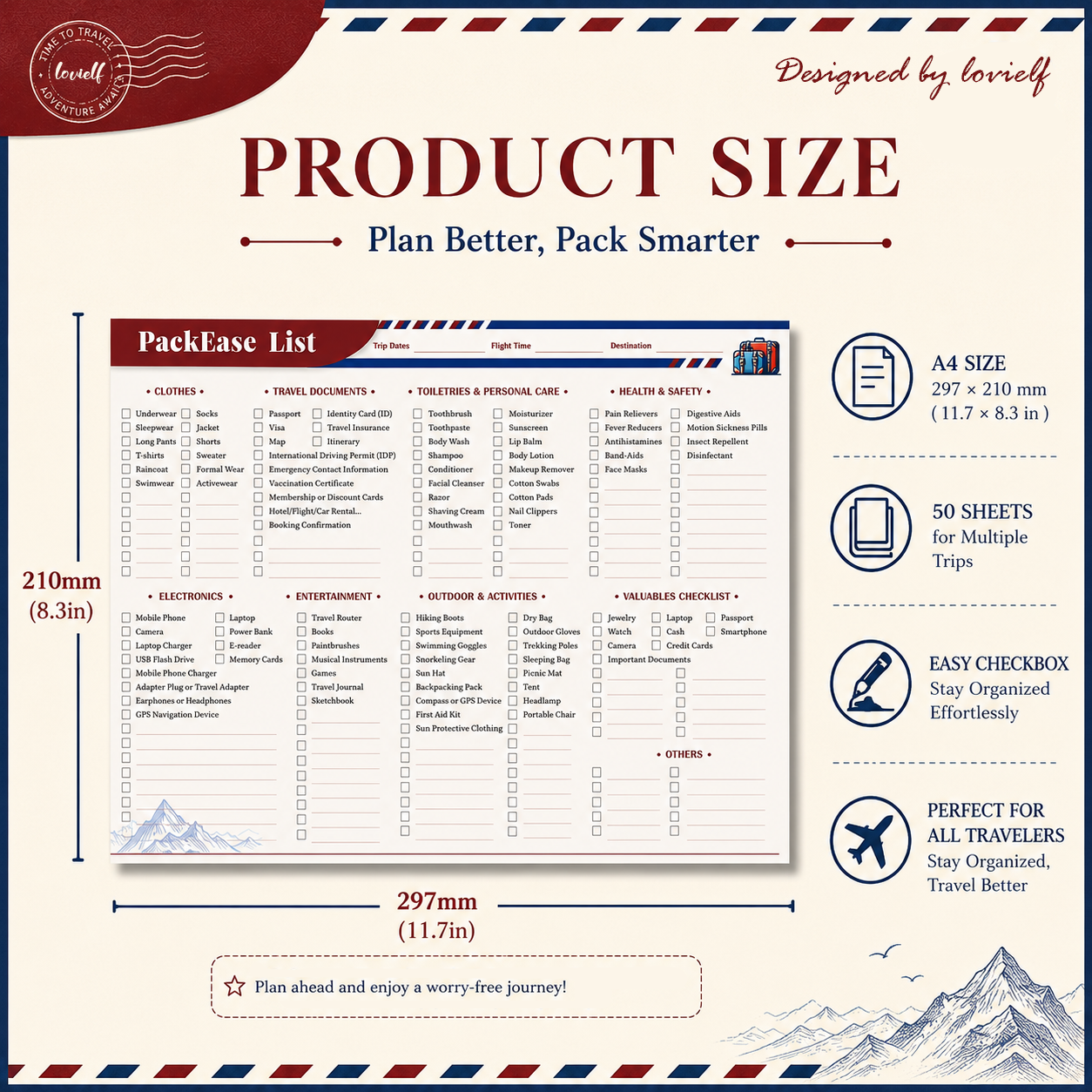 Travel Packing List