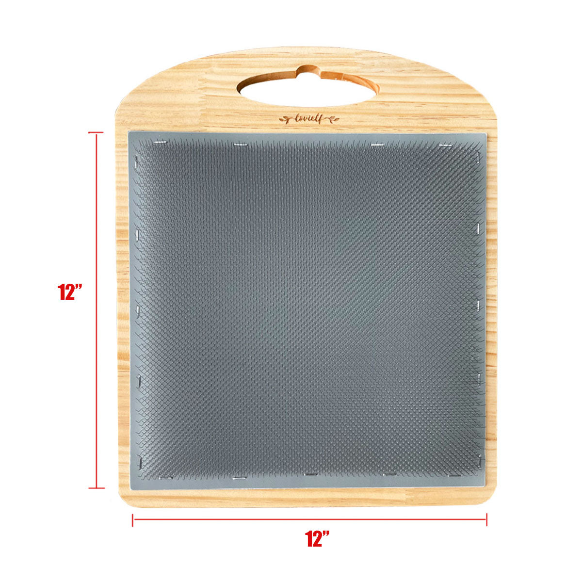 12" X 12" Blending Board Supplies Carder Carding Cloth Brush Replacement Pad for Fiber Wool