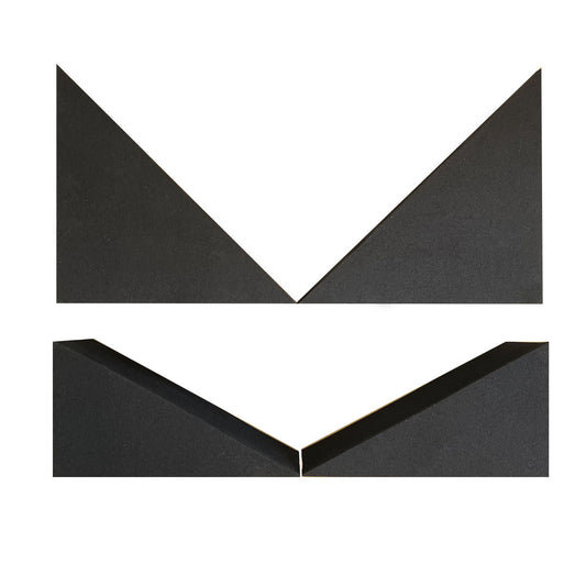 Stained Glass 3D Foam Angle Wedge Tool 45°/30° |Set of 2 Pairs (Angle Wedge A)