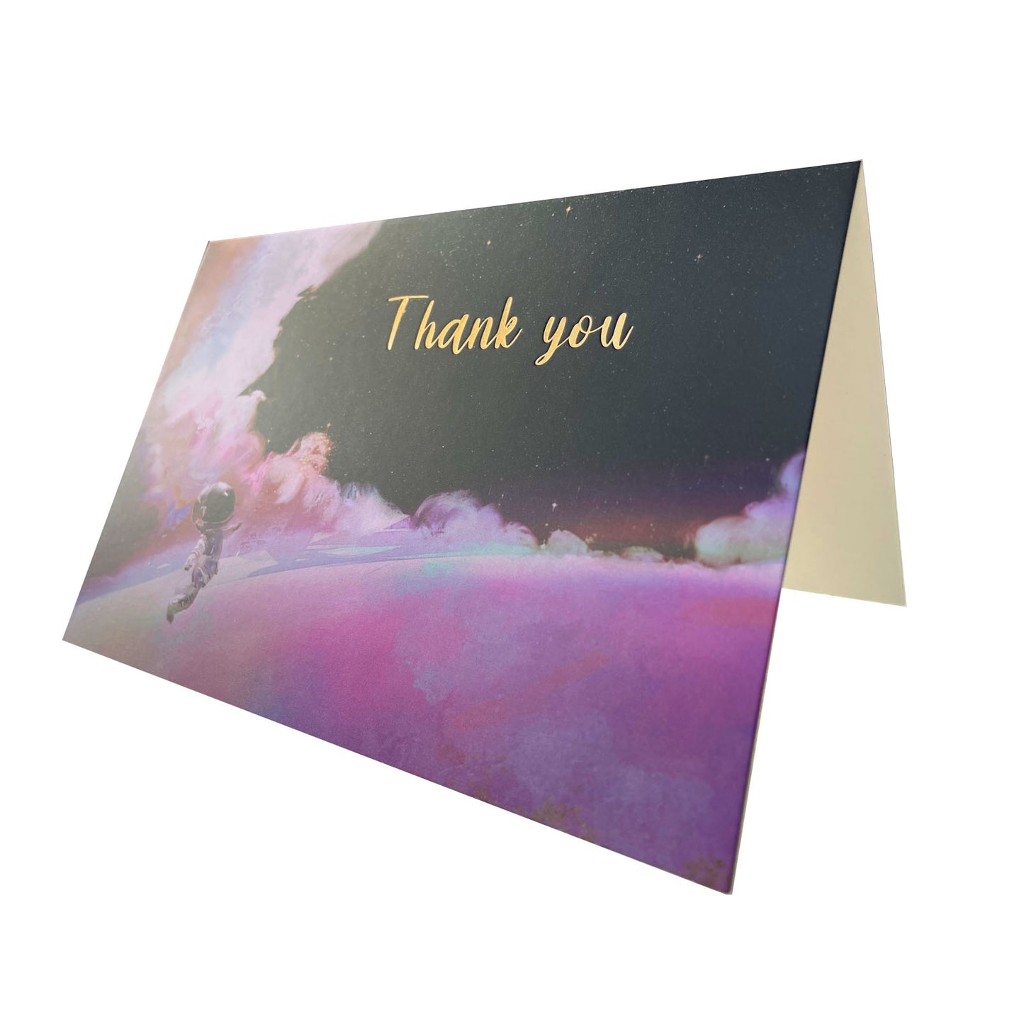 Galaxy theme Thank You Card | 40 - PACK