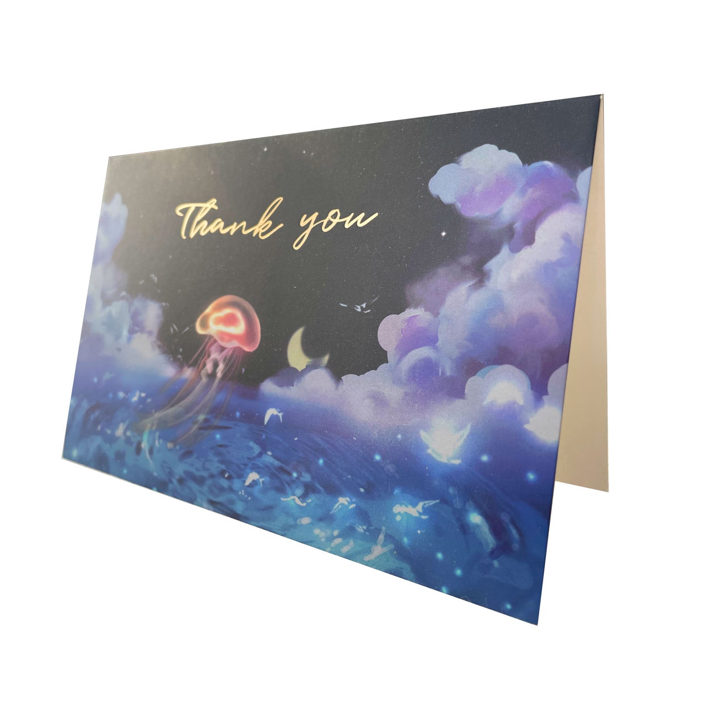 Galaxy theme Thank You Card | 40 - PACK
